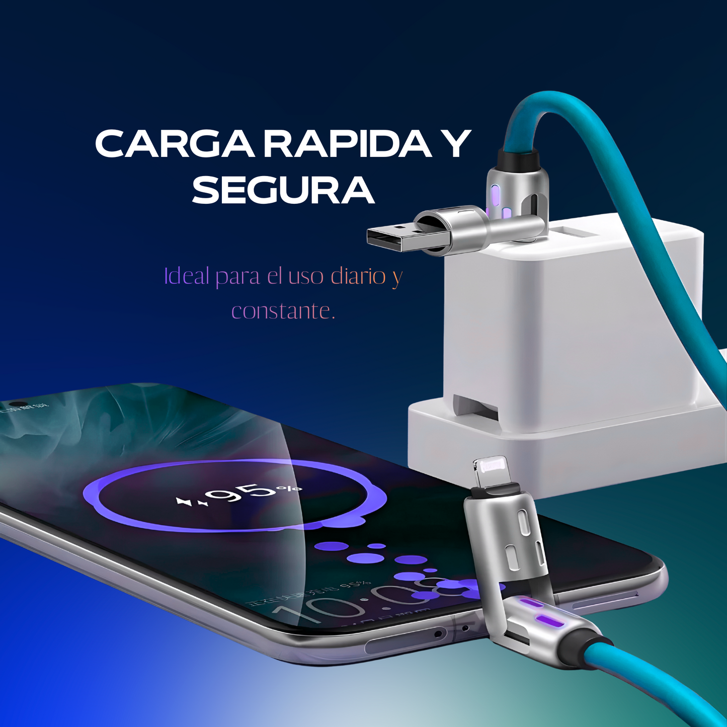 Cable de carga 4 en 1